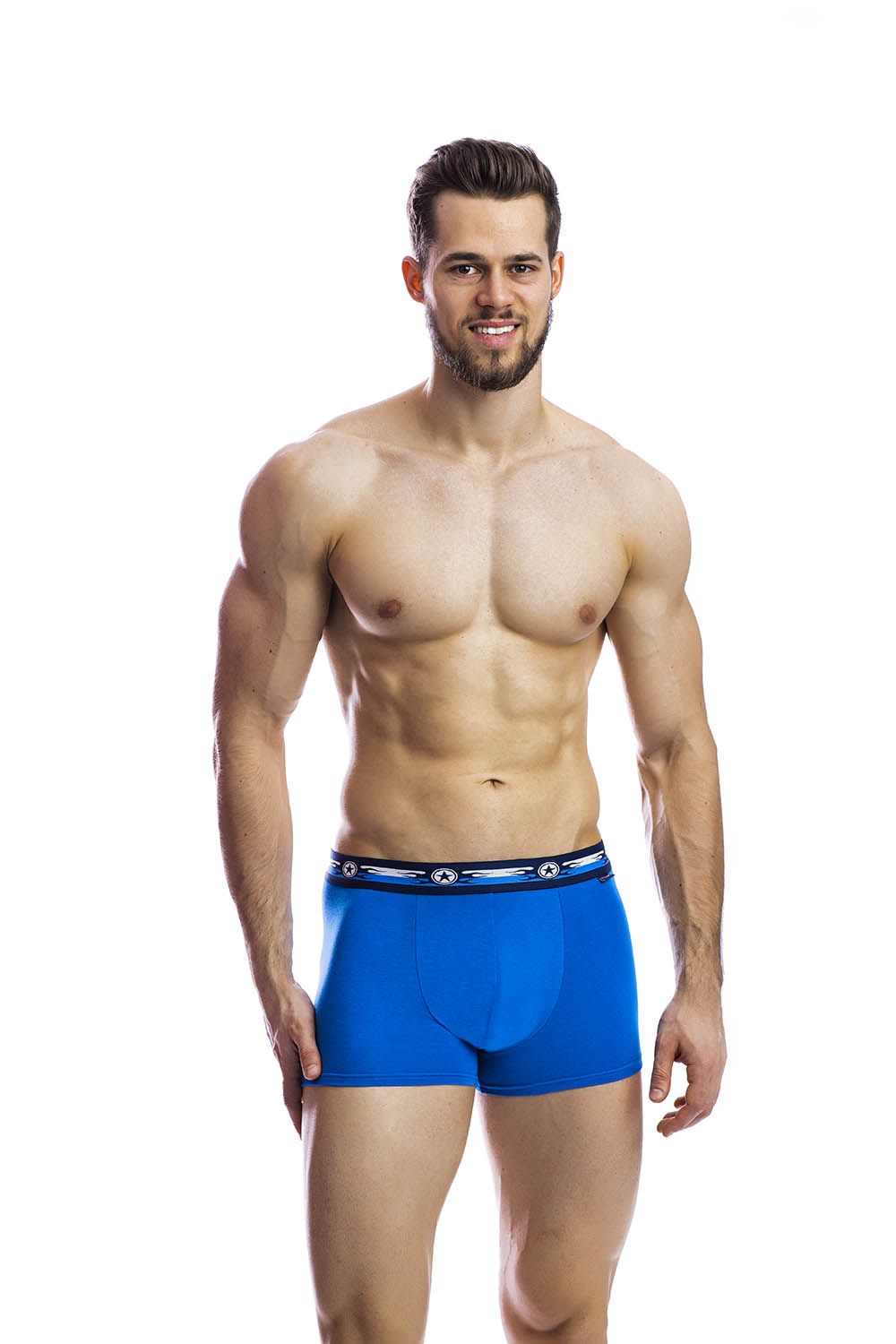 мужские трусы bb33 голубой от магазина «Зона Белья»