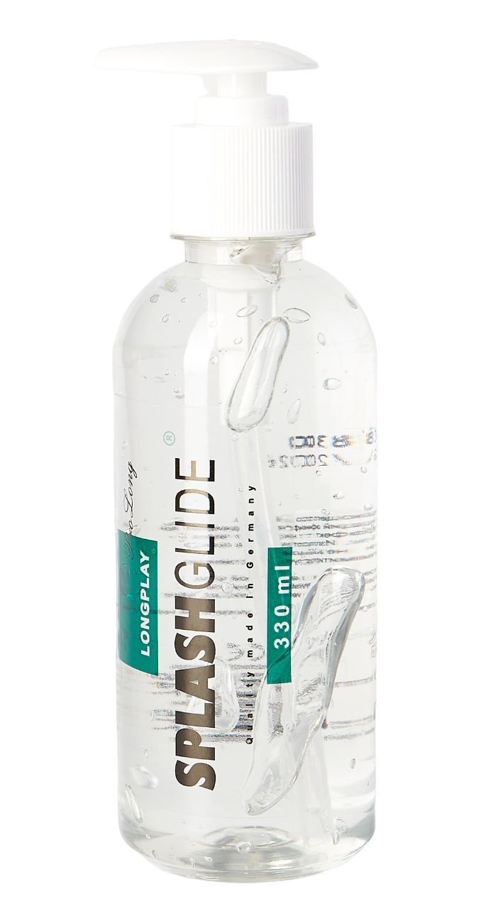 пролонгирующий лубрикант на водной основе splashglide long play prolong - 330 мл. от магазина «Зона Белья»
