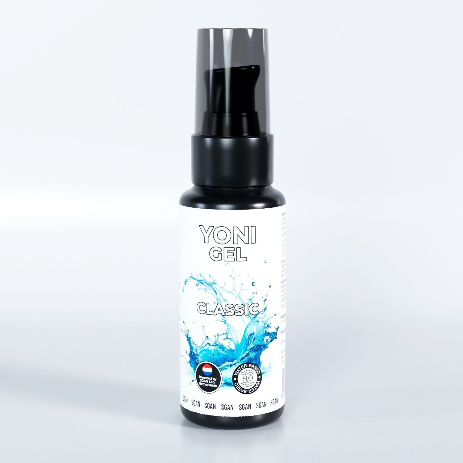 классический лубрикант на водной основе sgan - 50 мл. от магазина «Зона Белья»