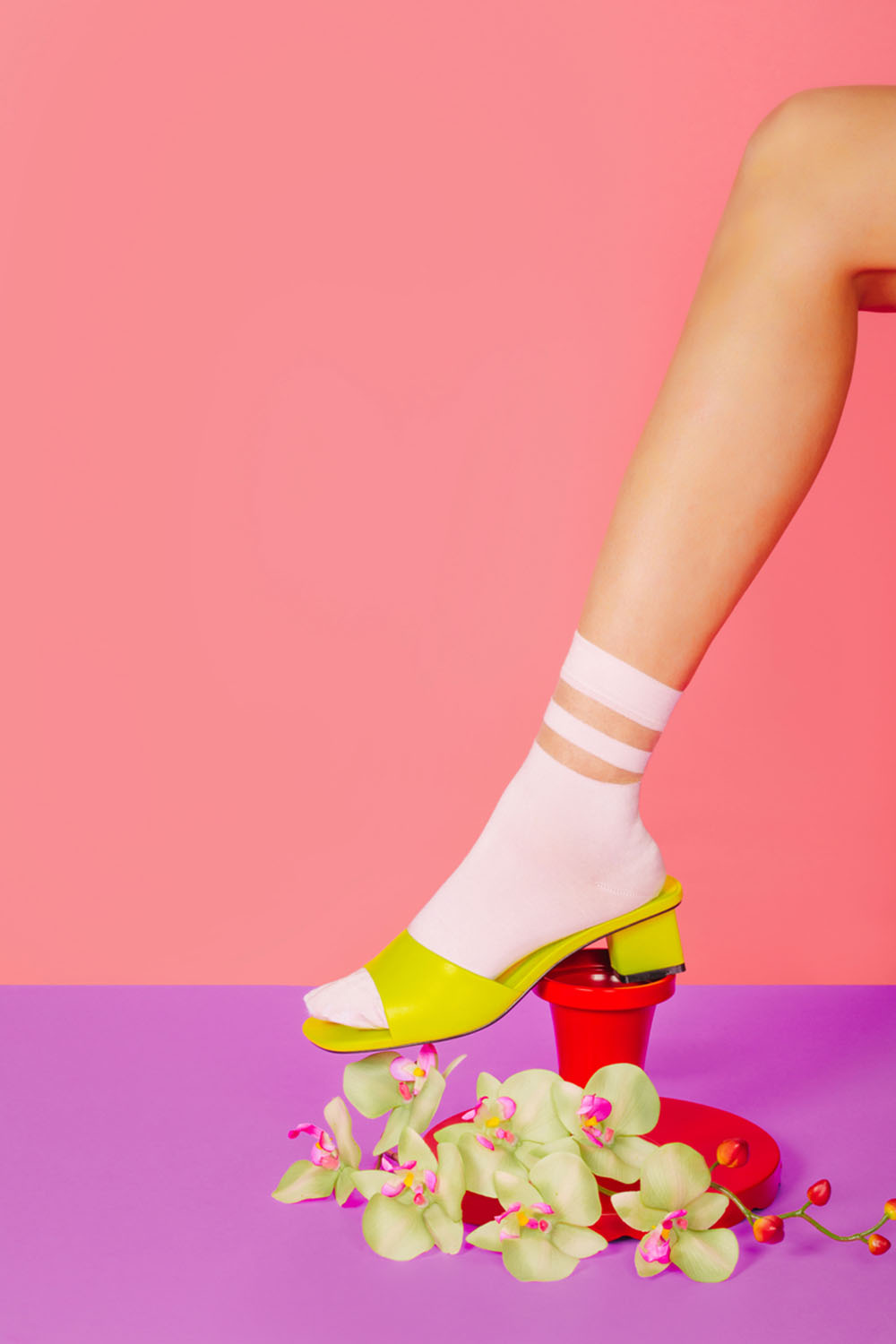 Носочки 528 Skarpetki Cami Bianco