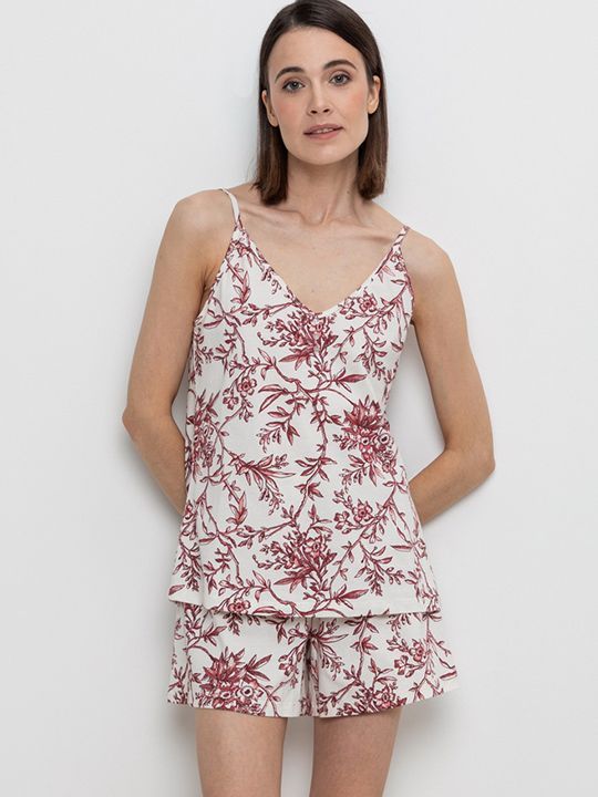 №е20087 комплект с шортами "французский сад" от магазина «Зона Белья»