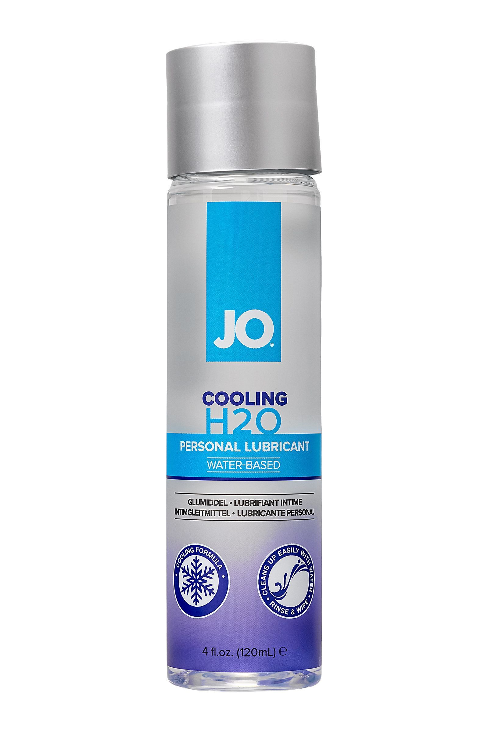 охлаждающий лубрикант на водной основе jo personal lubricant h2o cooling - 120 мл. от магазина «Зона Белья»