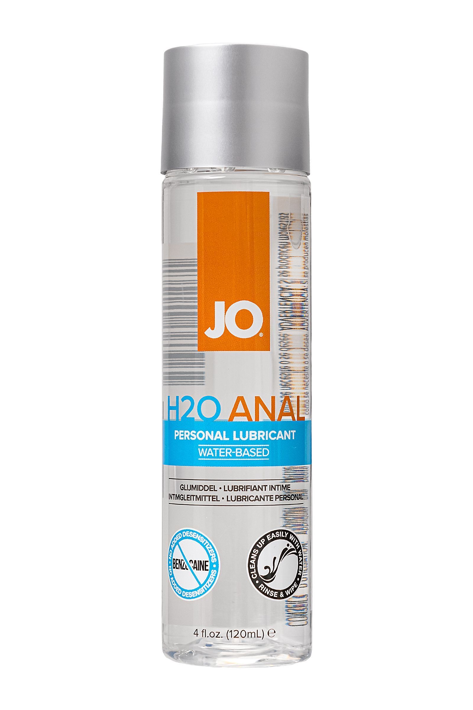 анальный лубрикант на водной основе jo anal h2o - 120 мл. от магазина «Зона Белья»