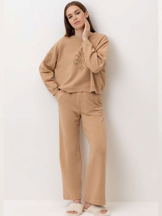 №е20203 пижама с брюками "золотой песок" от магазина «Зона Белья»