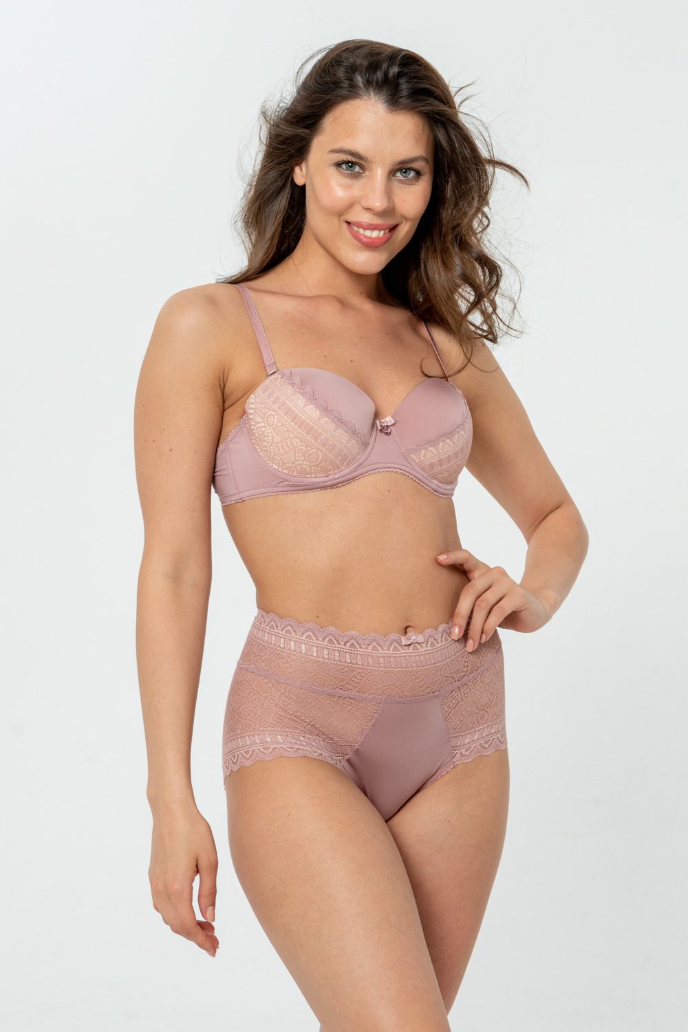 Трусы-слип NM10 Пудровый