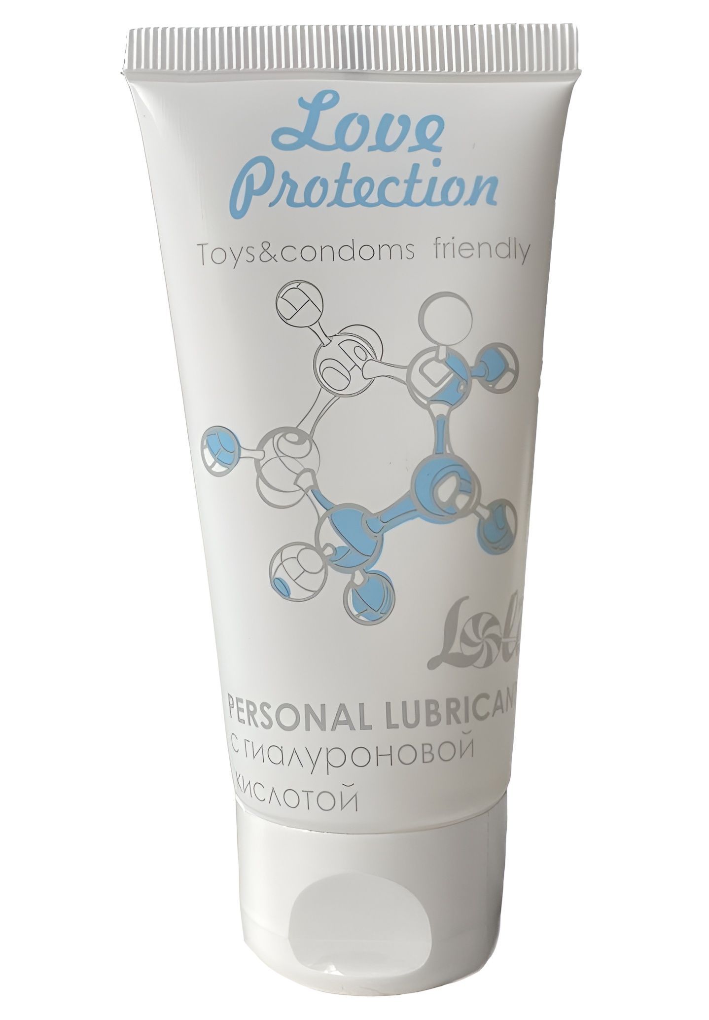увлажняющий лубрикант на водной основе love protection - 50 мл. от магазина «Зона Белья»