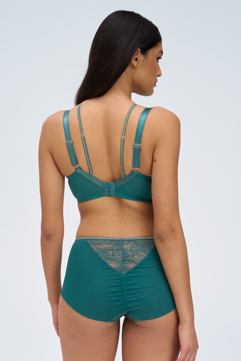 Трусы-слип Chiara Gold Classic Green