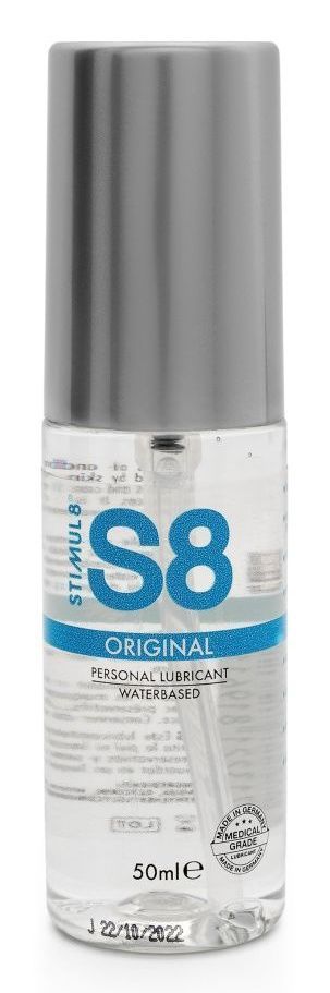 универсальный лубрикант на водной основе s8 original lube - 50 мл. от магазина «Зона Белья»