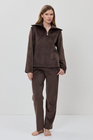 milene set soft комплект женский со штанами купить по доступной цене в интернет-магазине Zonabelya.ru! 