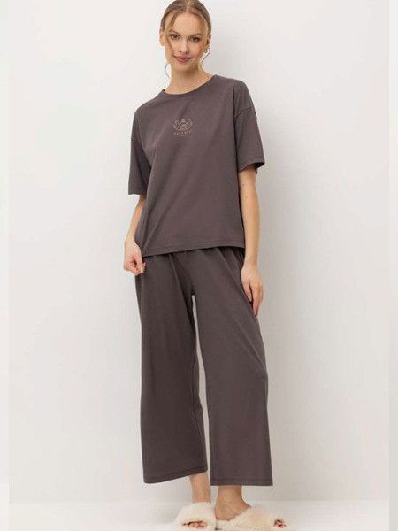 №е20183 пижама с брюками "белая фалабелла" от магазина «Зона Белья»