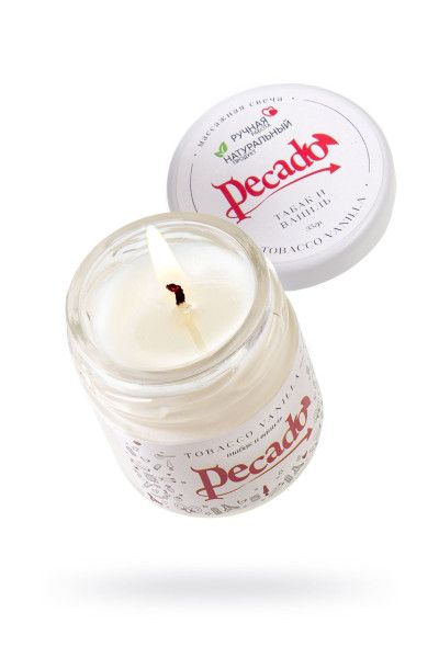 массажная свеча tobacco vanilla - 35 мл. от магазина «Зона Белья»
