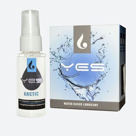 интимный гель-лубрикант yes arctic с продлевающим эффектом - 30 мл. купить по доступной цене в интернет-магазине Zonabelya.ru! 