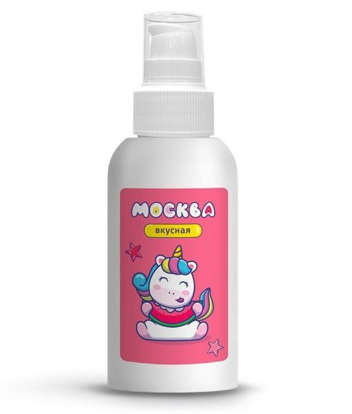 универсальная смазка с ароматом арбуза "москва вкусная" - 100 мл. от магазина «Зона Белья»