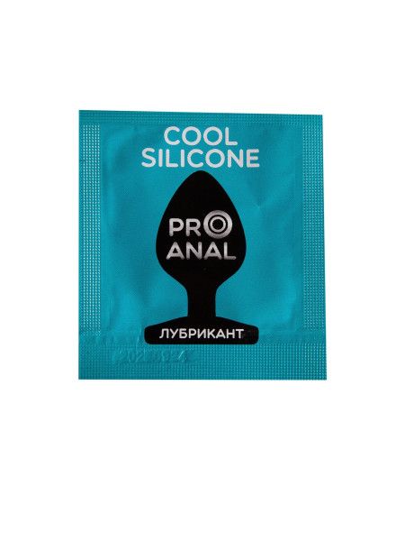 анальный водно-силиконовый гель-лубрикант silicon love cool - 3 гр. от магазина «Зона Белья»