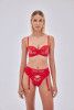 пояс adore garter belt red купить недорого с доствкой в интернет-магазине Zonabelya.ru