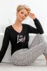 пижама pantera long pyjamas black купить по доступной цене в интернет-магазине Zonabelya.ru! 