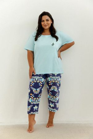 3329/3366 kristen пижама женская со штанами купить по доступной цене в интернет-магазине Zonabelya.ru! 