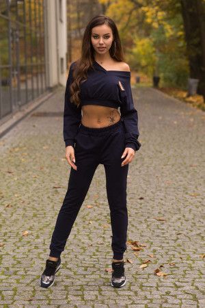 костюм 1109 siment dres navy blue купить по доступной цене в интернет-магазине Zonabelya.ru! 