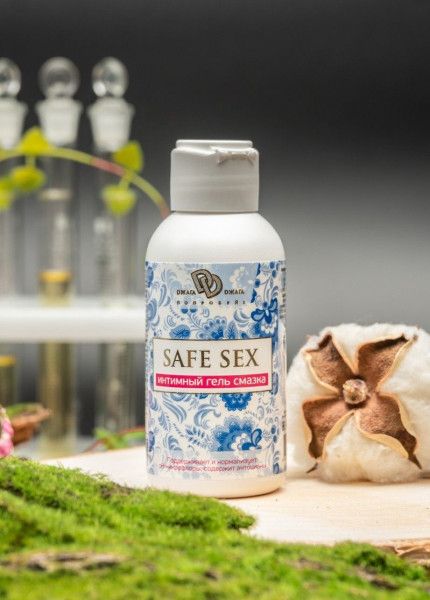 интимный гель-смазка на водной основе save sex - 100 мл. от магазина «Зона Белья»
