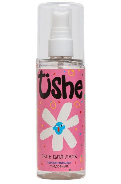 съедобный лубрикант на водной основе tishe с ароматом персика и фиалки - 125 мл. от магазина «Зона Белья»