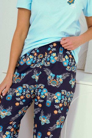 3329/3366 kristen пижама женская со штанами купить по доступной цене в интернет-магазине Zonabelya.ru! 