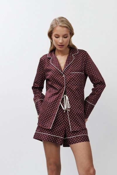 georgette пижама женская с шортами от магазина «Зона Белья»