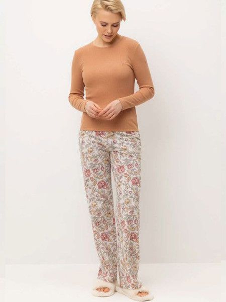 №е20173 пижама с брюками "античные цветы" от магазина «Зона Белья»