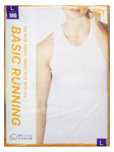 майка мужская белый 095-105 try от магазина «Зона Белья»