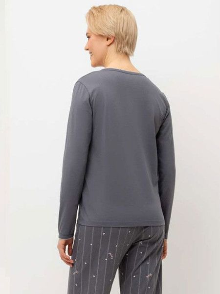 №е20179 пижама с брюками "монохромные сердечки" от магазина «Зона Белья»