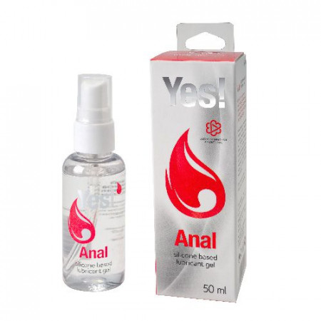 силиконовая анальная гель-смазка yes anal - 50 мл. купить по доступной цене в интернет-магазине Zonabelya.ru! 
