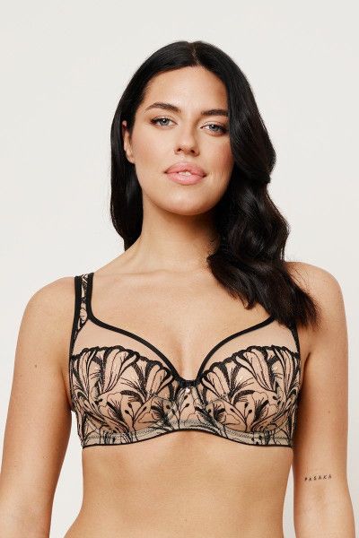 REBECCA BEIGE/BLACK Soft Full Cup Бюст