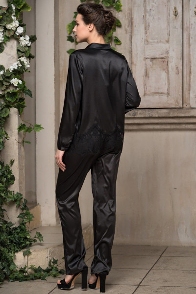 комплект брючный afrodita 2166 черный от магазина «Зона Белья»