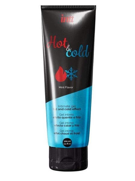 смазка на водной основе hot & cold intimate gel - 100 мл. от магазина «Зона Белья»