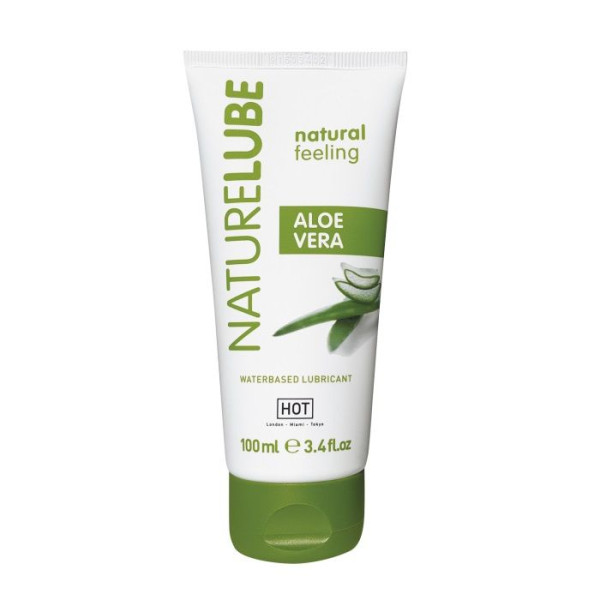 лубрикант на водной основе naturelube с алоэ вера - 100 мл. от магазина «Зона Белья»