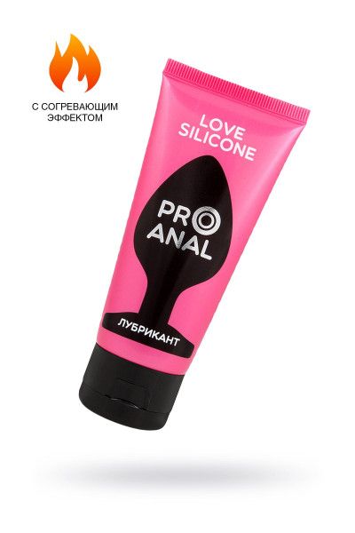 водно-силиконовый лубрикант proanal love silicone - 50 гр. от магазина «Зона Белья»