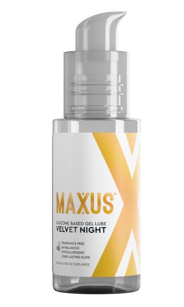 лубрикант на силиконовой основе maxus velvet night - 50 мл. от магазина «Зона Белья»