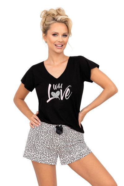 пижама pantera 1/2 pyjamas black от магазина «Зона Белья»