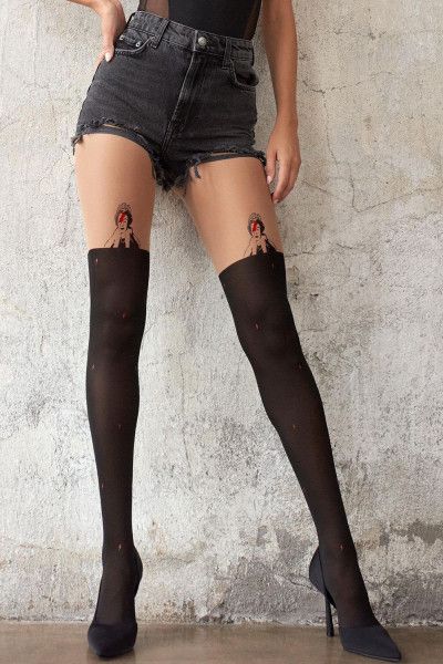 Колготки Zazu Banksy Queen