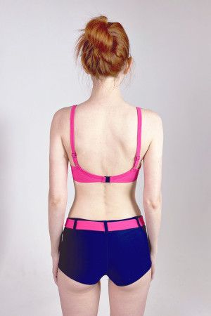 купальник ofelia new navyblue-raspberry купить по доступной цене в интернет-магазине Zonabelya.ru! 