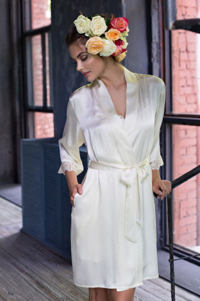 халат kristy 15113 шампань от магазина «Зона Белья»