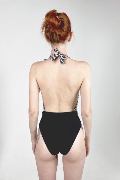 купальник 543 pianetta black-white от магазина «Зона Белья»