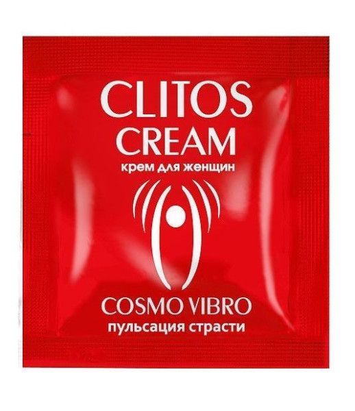 саше возбуждающего крема для женщин clitos cream - 1,5 гр. от магазина «Зона Белья»
