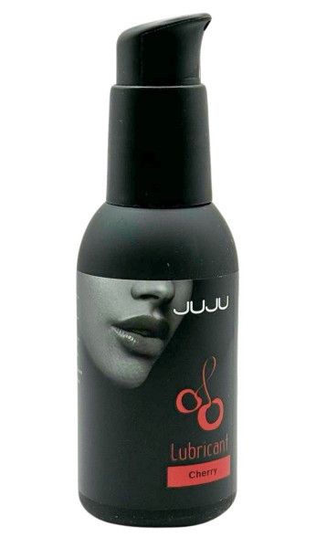 съедобный лубрикант juju cherry с ароматом вишни - 100 мл. от магазина «Зона Белья»