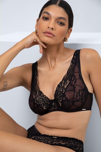 Бюстгальтер Truffle Noir M Bralette