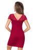 сорочка miriam nightdress burgundy купить по доступной цене в интернет-магазине Zonabelya.ru! 