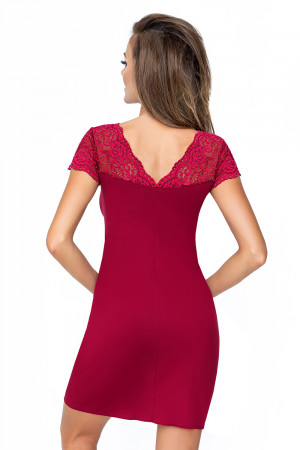 сорочка miriam nightdress burgundy купить по доступной цене в интернет-магазине Zonabelya.ru! 