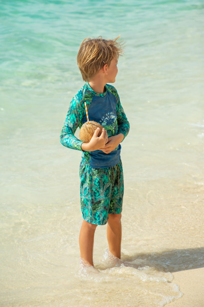 Плавательные шорты для мальчиков 4105649 Green