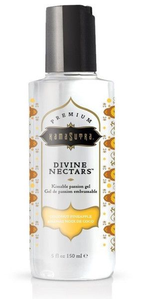 гель-лубрикант на водной основе divine nectars vanilla с ароматом ванили - 150 мл. от магазина «Зона Белья»