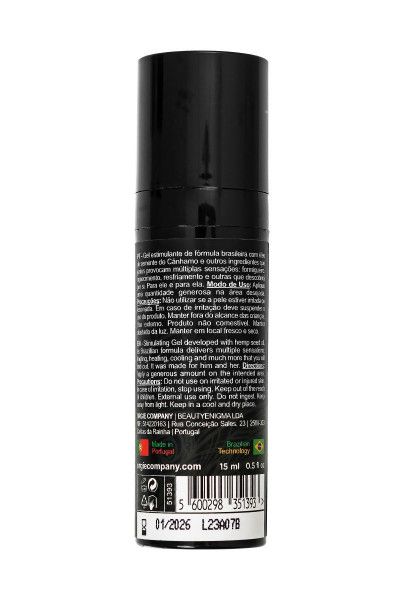 возбуждающий интимный гель для пар orgie hemp intense orgasm - 15 мл. от магазина «Зона Белья»