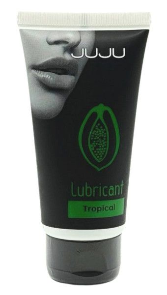 съедобный лубрикант juju tropical с ароматом тропических фруктов - 50 мл. от магазина «Зона Белья»